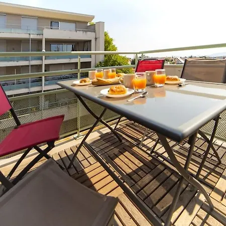 Apartamento Le Monjuzet - Joli T2 Avec Petite Terrasse Confort, Proche Du Centre Clermont-Ferrand